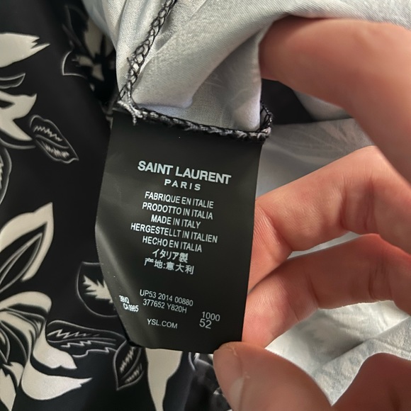 Saint Laurent Beach Shirt - Picture 2 of 4
